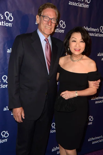 Maury Povich, Connie Chung — Stock Photo, Image