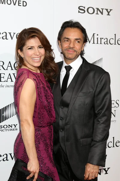 Alessandra Rosaldo, Eugenio Derbez — Stockfoto