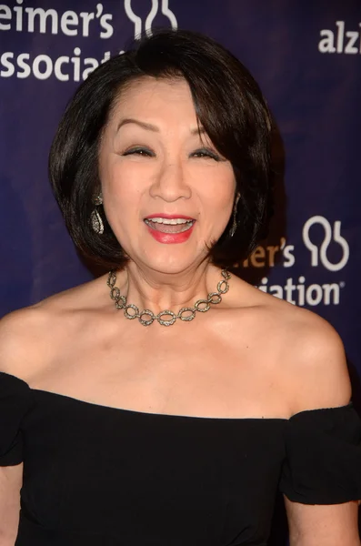 Connie Chung - periodista — Foto de Stock