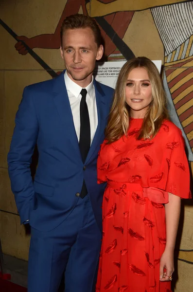 Tom Hiddleston, Elizabeth Olsen — Stock fotografie