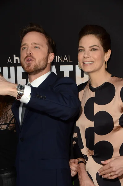 Aaron Paul, Michelle Monaghan —  Fotos de Stock