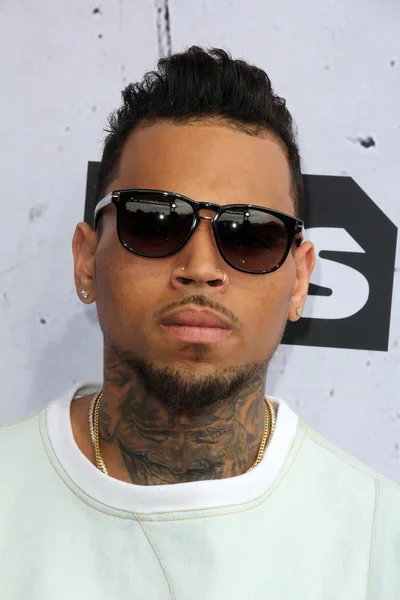 Chris Brown - piosenkarka — Zdjęcie stockowe
