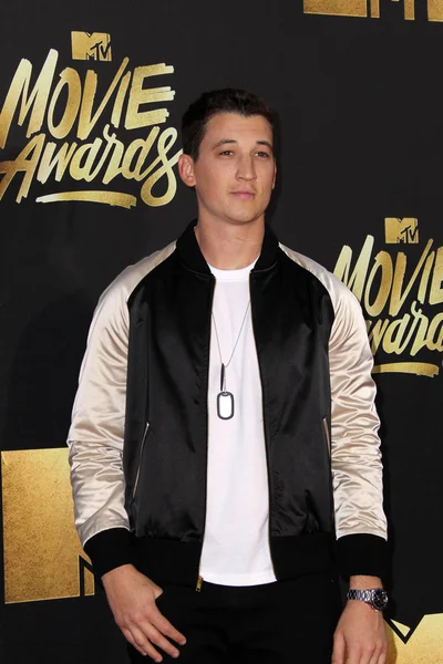 Miles Teller - actor — Stock Photo, Image