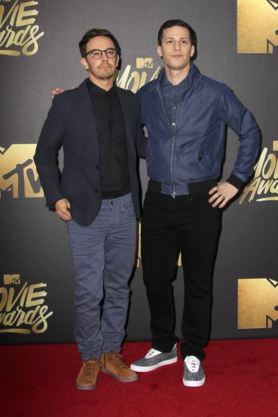 Andy Samberg, Jorma Taccone — Fotografia de Stock