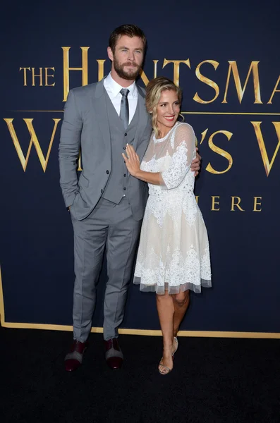 Chris Hemsworth, Elsa Pataky — Zdjęcie stockowe