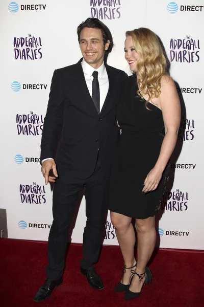 James Franco, Pamela Romanowsky — Stock Photo, Image