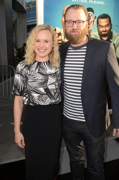 Alison Pill, Joshua Leonard — Fotografia de Stock