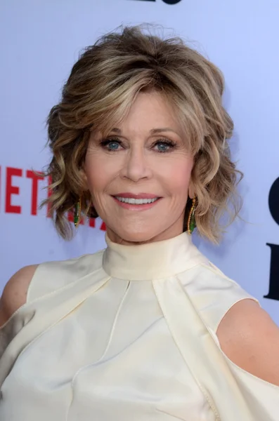 Jane Fonda - skuespiller – stockfoto