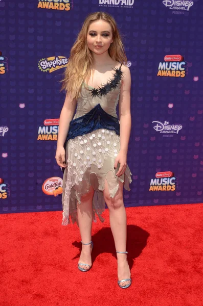 Sabrina Carpenter-skådespelerska — Stockfoto