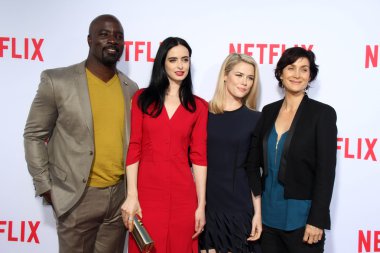 Mike Colter, Krysten Ritter, Rachael Taylor, Carrie-Anne Moss