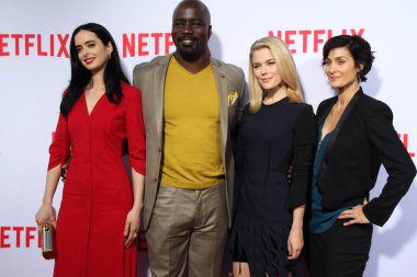 Mike Colter, Krysten Ritter, Rachael Taylor, Carrie-Anne Moss