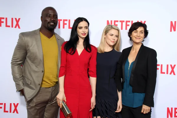 Mike Colter, Krysten Ritter, Rachael Taylor, Carrie-Anne Moss —  Fotos de Stock