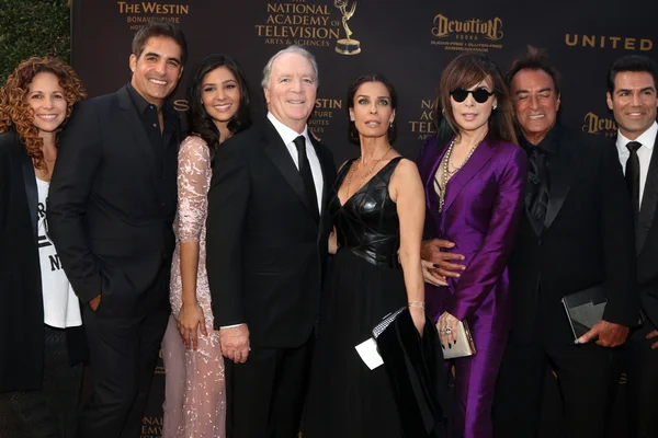 Meredith Scott Lynn, Galen Evet, Ken Corday, Kristian Alfonso, Lauren Koslow, Thaao Penghlis — Stok fotoğraf