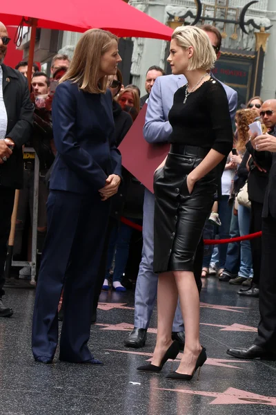 Jodie Foster, Kristen Stewart — Zdjęcie stockowe