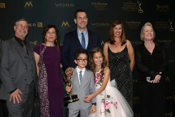 General Hospital Producers, Frank Valentini, Nicolas Bechtel, Brooklyn Rae Silzer — Stockfoto