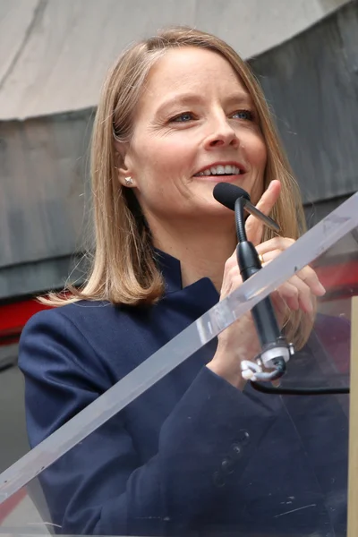 Jodie foster - Schauspielerin — Stockfoto