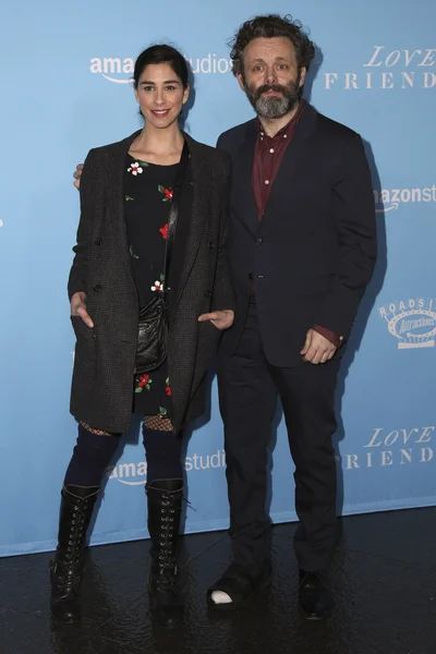 Sarah Silverman, Michael Sheen — Stockfoto