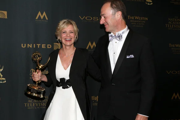 Mary Beth Evans, Michael Schwartz — Stock Photo, Image