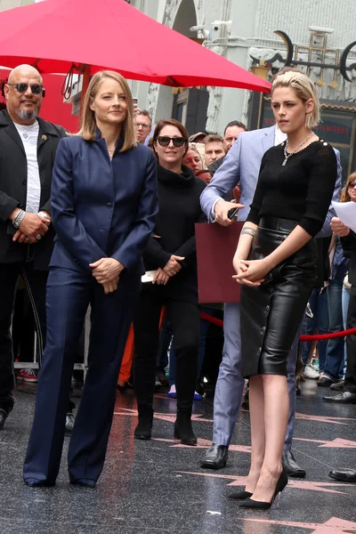 Jodie Foster, Kristen Stewart — Stockfoto