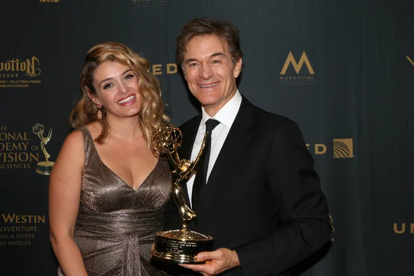 Daphne Oz, il dottor Mehmet Oz — Foto Stock