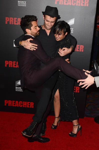 Dominic Cooper, Joseph Gilgun, Ruth Negga — Stockfoto