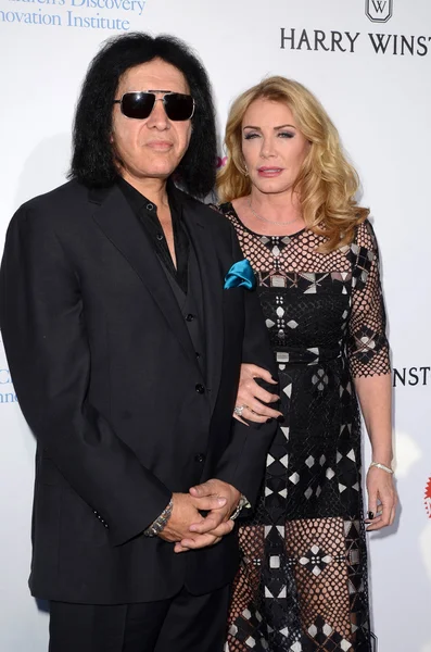 Gene Simmons, Shannon Tweed — Stock Photo, Image