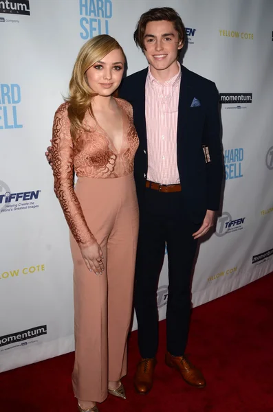 Peyton List, Spencer List — Stock Photo, Image