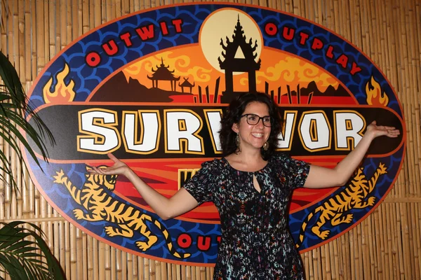 Aubry Bracco at the Survivor: Kaoh Rong Finale — Stock Photo, Image
