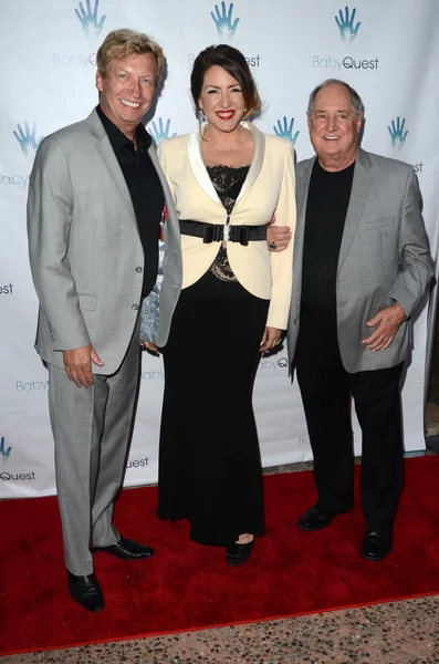 Neil Sedaka, Joely Fisher, Nigel Lythgoe — Stockfoto