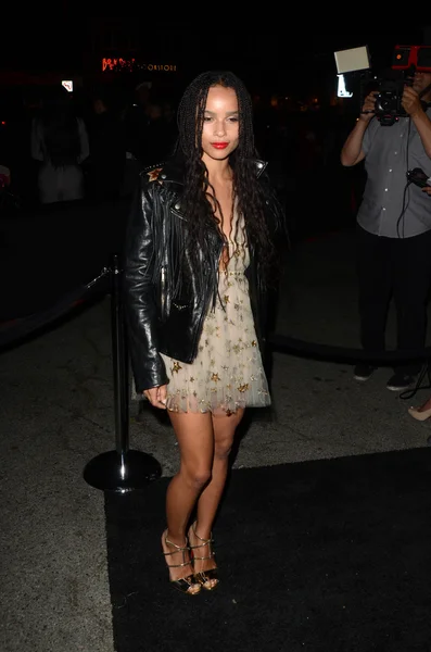 Zoe kravitz - Schauspielerin — Stockfoto