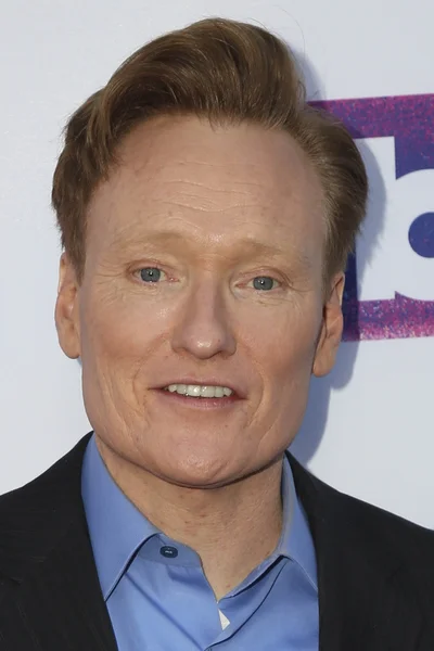 Conan o 'brien -Fernsehmoderator, Komiker, Schriftsteller — Stockfoto