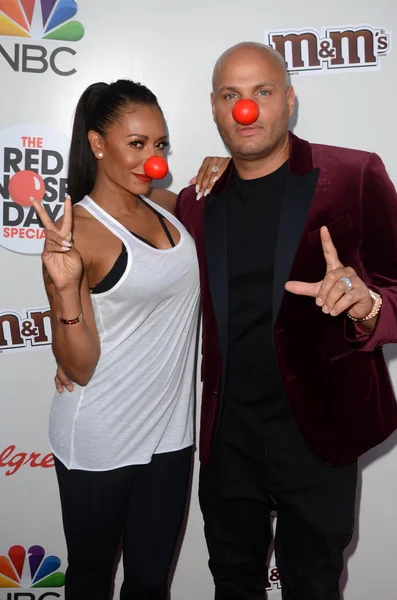 Mel B, Stephen Belafonte — Foto de Stock