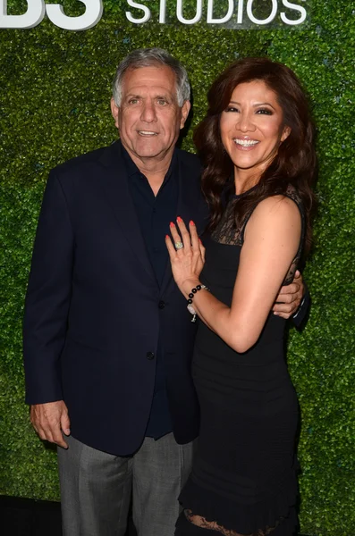 ジュリー陳、レスリー moonves — ストック写真