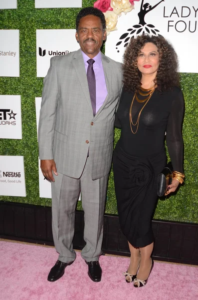 Tina Knowles, Richard Lawson — Photo