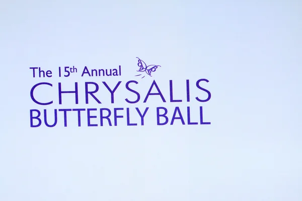 15. Yıllık Chrysalis Kelebek Topu — Stok fotoğraf