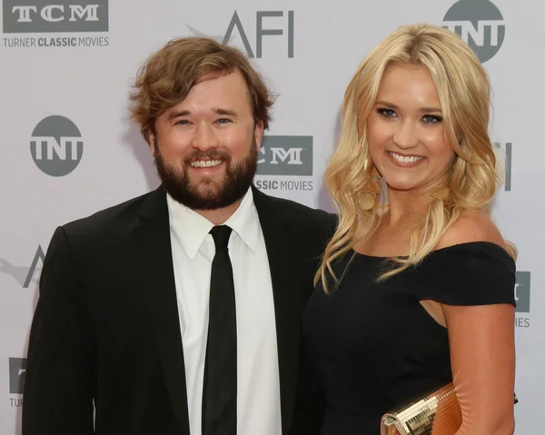 Haley Joel Osment, Emily Osment — Stock Photo, Image