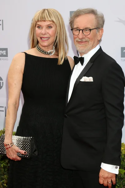 Kate Capshaw, Steven Spielberg — Stockfoto