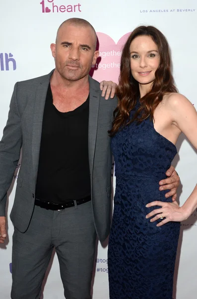 Dominic Purcell, Sarah Wayne Callies — Stok Foto