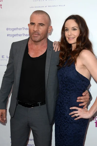 Dominic Purcell, Sarah Wayne Callies — Foto Stock