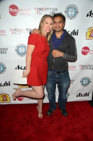 Christy Oldham, Ankur Patel — Stockfoto