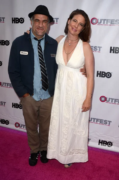 Tom E. Brown, Robin Weigert — Foto de Stock