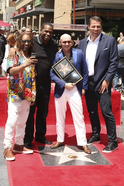 Pitbull, Lil Jon, Tony Robbins, Luther Campbell — Stok fotoğraf