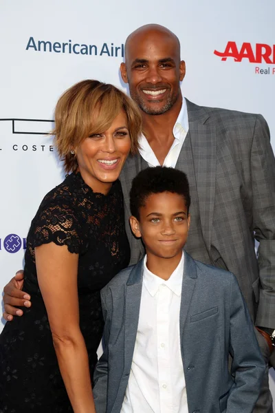 Nicole Ari Parker, Nicolas Neruda Kodjoe, Boris Kodjoe — Stock Photo, Image