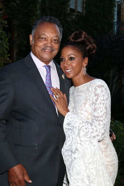 Jesse Jackson, Holly Robinson Peete — Foto Stock