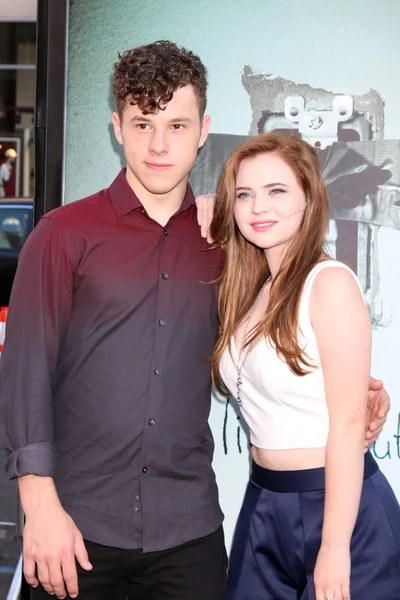 Nolan Gould, Sierra McCormick — Stock Photo, Image