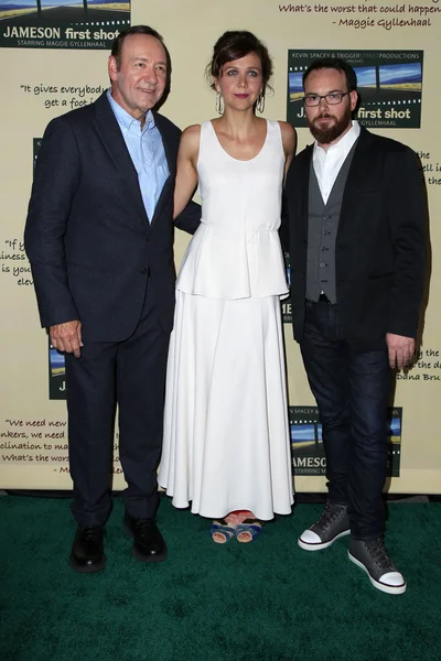 Kevin Spacey, Maggie Gyllenhaal, Dana Brunetti — Fotografia de Stock