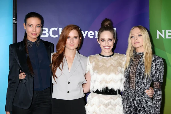 Stephanie Corneliussen, Grace Gummer, Carly Chaikin, Portia Doubleday — Stock Photo, Image