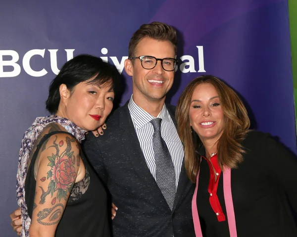 Margaret Cho, Brad Goreski, Melissa Rivers — Stock Photo, Image