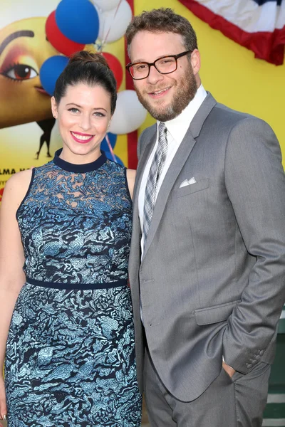 Miller Lauren, seth rogen — Foto de Stock