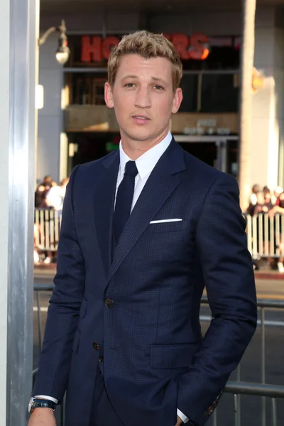 Miles Teller - actor — Foto de Stock